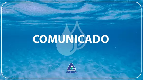 Casan informa interrupção no abastecimento nesta terça-feira